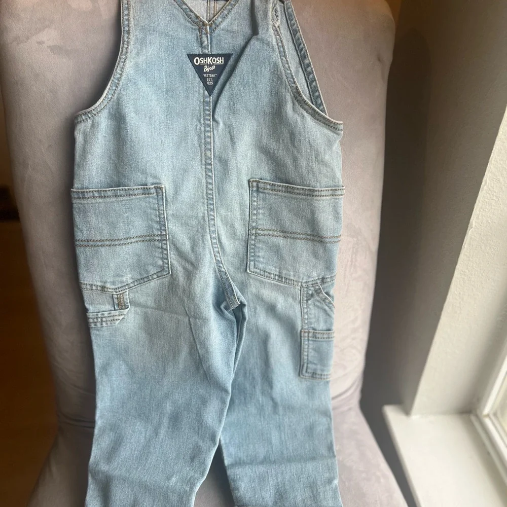 OshKosh‎ B'gosh Classic Blue Overalls new without tags